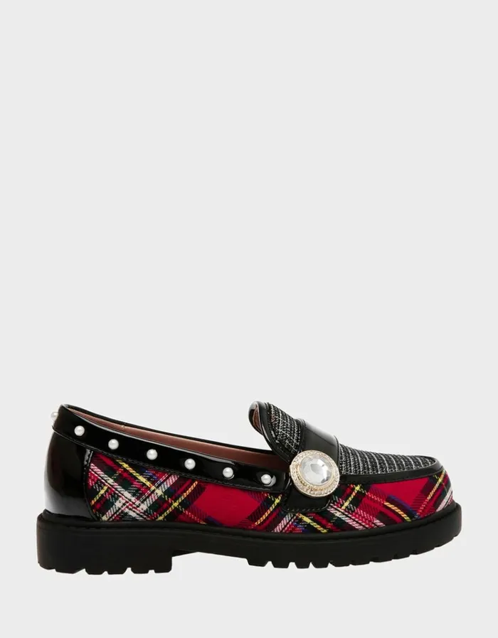 Women KIDS039 MARIM RED MULTI Betsey Johnson