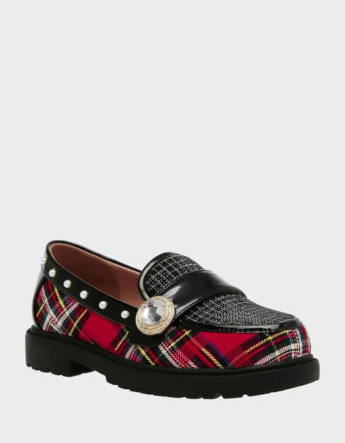 Women KIDS039 MARIM RED MULTI Betsey Johnson