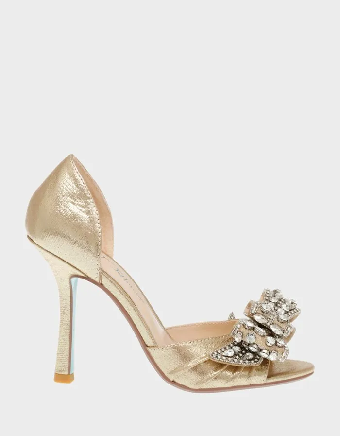 Women LANDN GOLD Gold Betsey Johnson