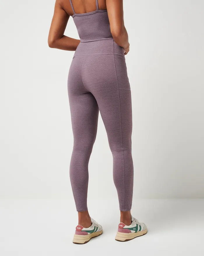 Women Leggings TravisMathew WHERE IT COUNTS LEGGING Heather Moonscape