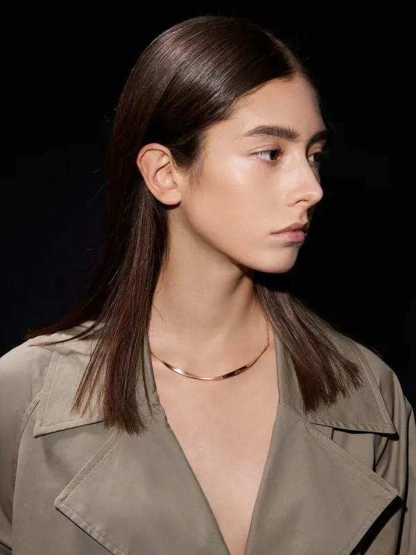 Women Lena Twist Bar Necklace 8211 Rose Gold CHARLES and KEITH Necklaces Women Lena Twist Bar Necklace 8211 Rose Gold CHARLES and KEITH Necklaces