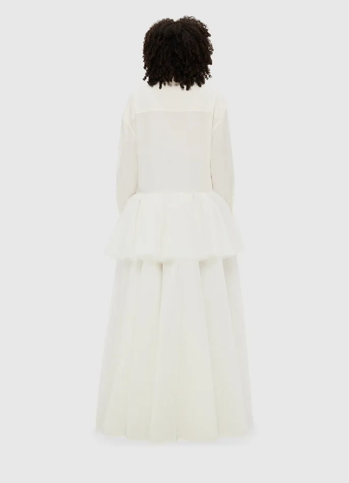 Women LEO LIN Avery Tiered Maxi Dress 8211 Vanilla Dresses and Jumpsuits