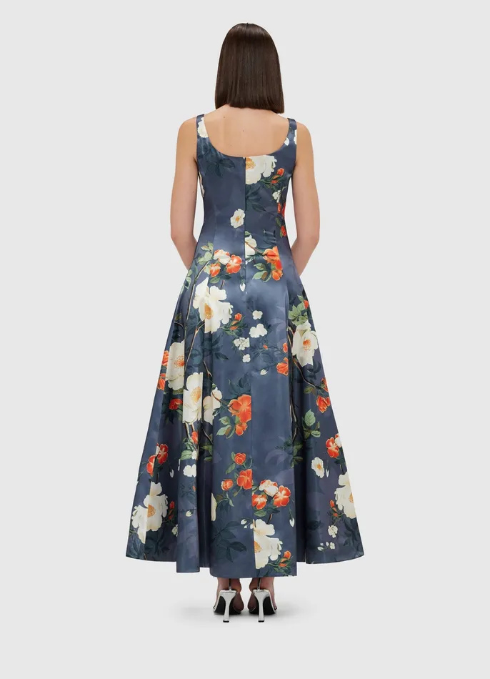 Women LEO LIN Charlotte Maxi Dress 8211 Pear Blossom Print Dresses and Jumpsuits