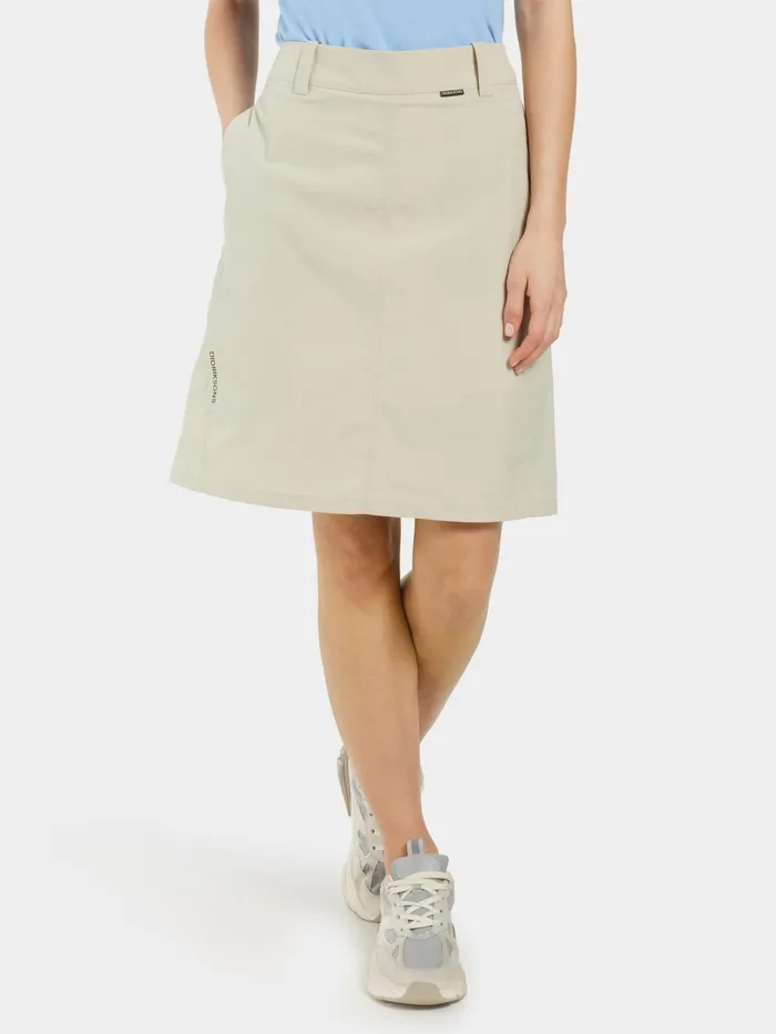 Women Liv Skirt Light Beige Didriksons Skirts