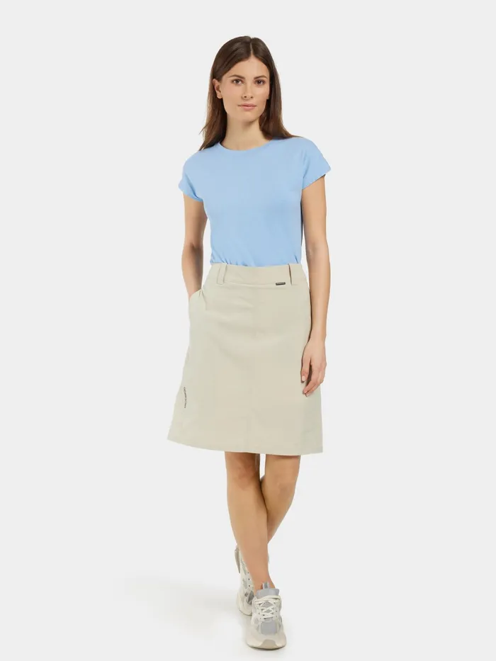 Women Liv Skirt Light Beige Didriksons Skirts