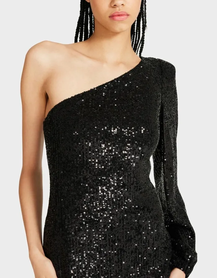 Women LUISA MINI DRESS BLACK Black Betsey Johnson