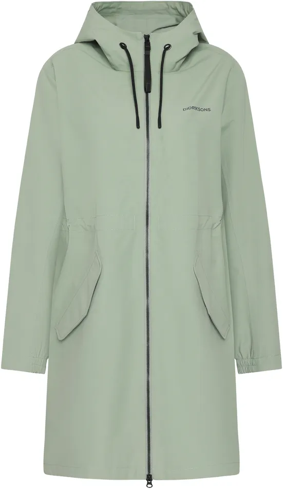 Women Marta Parka Wilted Leaf Didriksons Spring Jackets