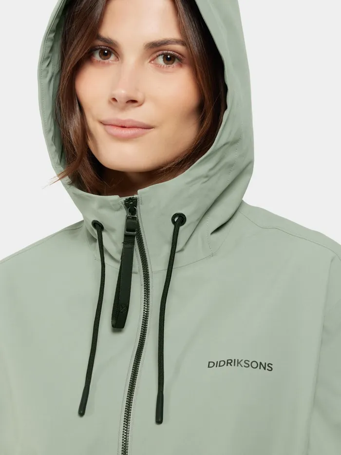 Women Marta Parka Wilted Leaf Didriksons Spring Jackets