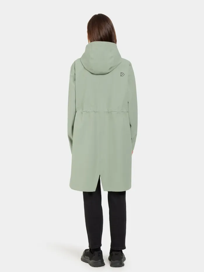 Women Marta Parka Wilted Leaf Didriksons Spring Jackets