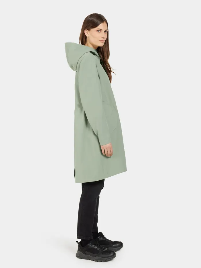 Women Marta Parka Wilted Leaf Didriksons Spring Jackets