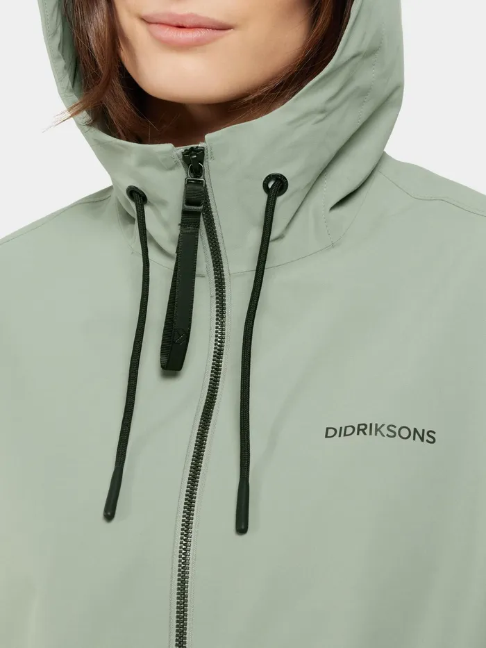 Women Marta Parka Wilted Leaf Didriksons Spring Jackets