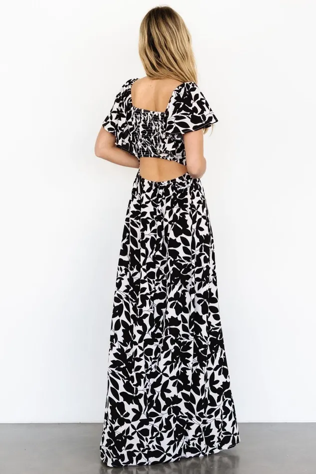Women Maxi Dresses Baltic Born Adira Maxi Dress Black Floral Women Maxi Dresses Baltic Born Adira Maxi Dress Black Floral