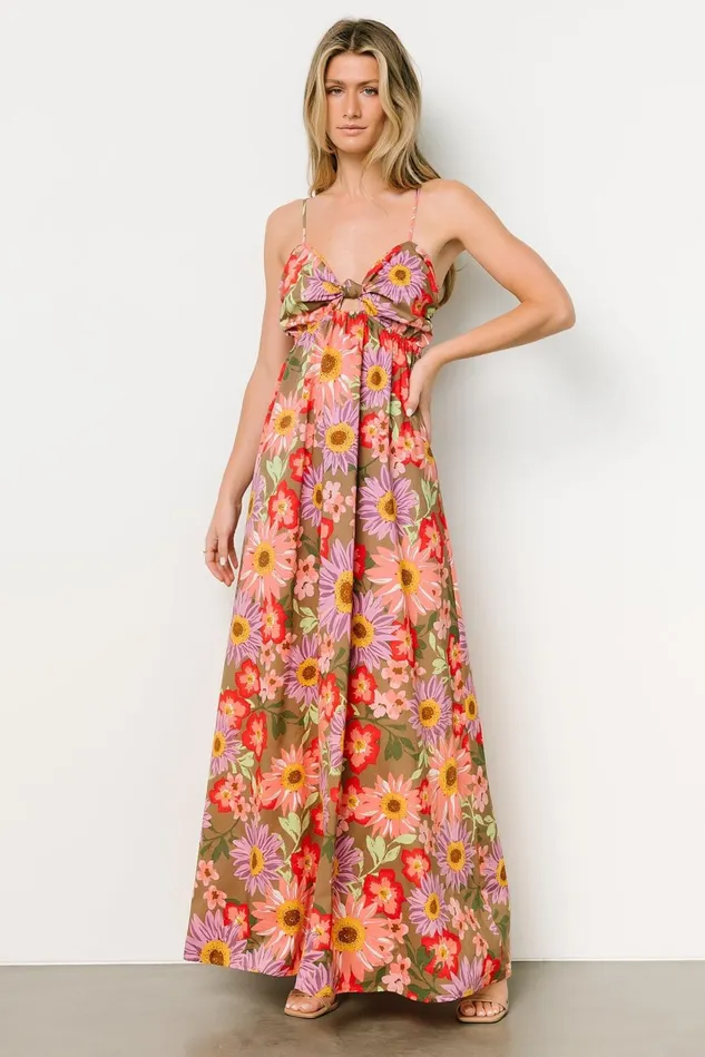Women Maxi Dresses Baltic Born Rosalee Maxi Dress Flower Multi Women Maxi Dresses Baltic Born Rosalee Maxi Dress Flower Multi
