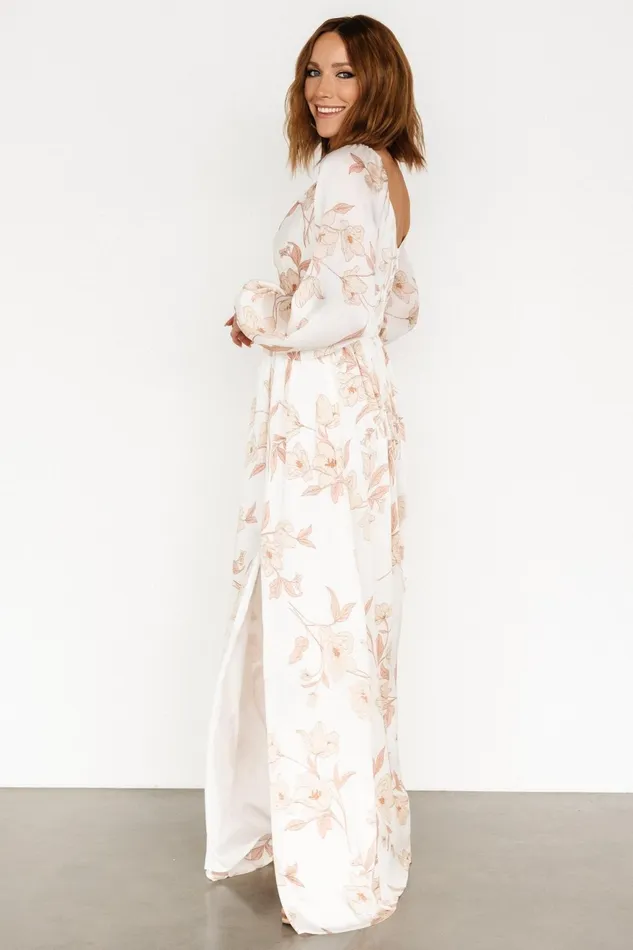 Women Maxi Dresses Baltic Born Tristan Maxi Dress White Floral Women Maxi Dresses Baltic Born Tristan Maxi Dress White Floral