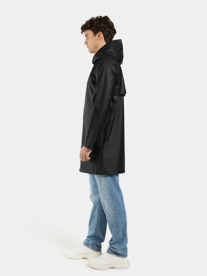 WomenMen Avon Unisex Parka Galon Black Didriksons Lightweight Jackets