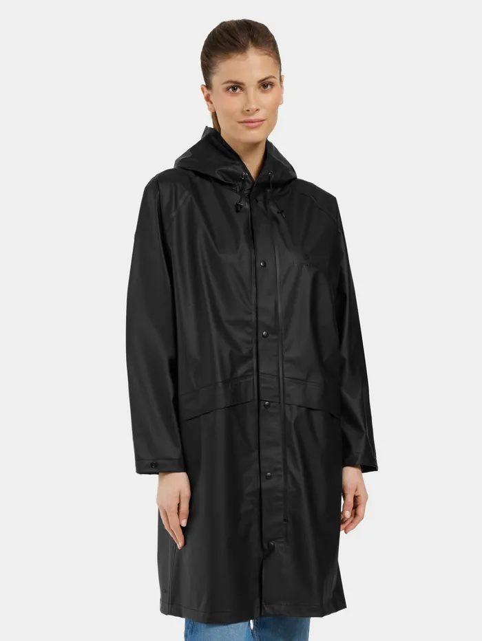 WomenMen Avon Unisex Parka Galon Black Didriksons Lightweight Jackets