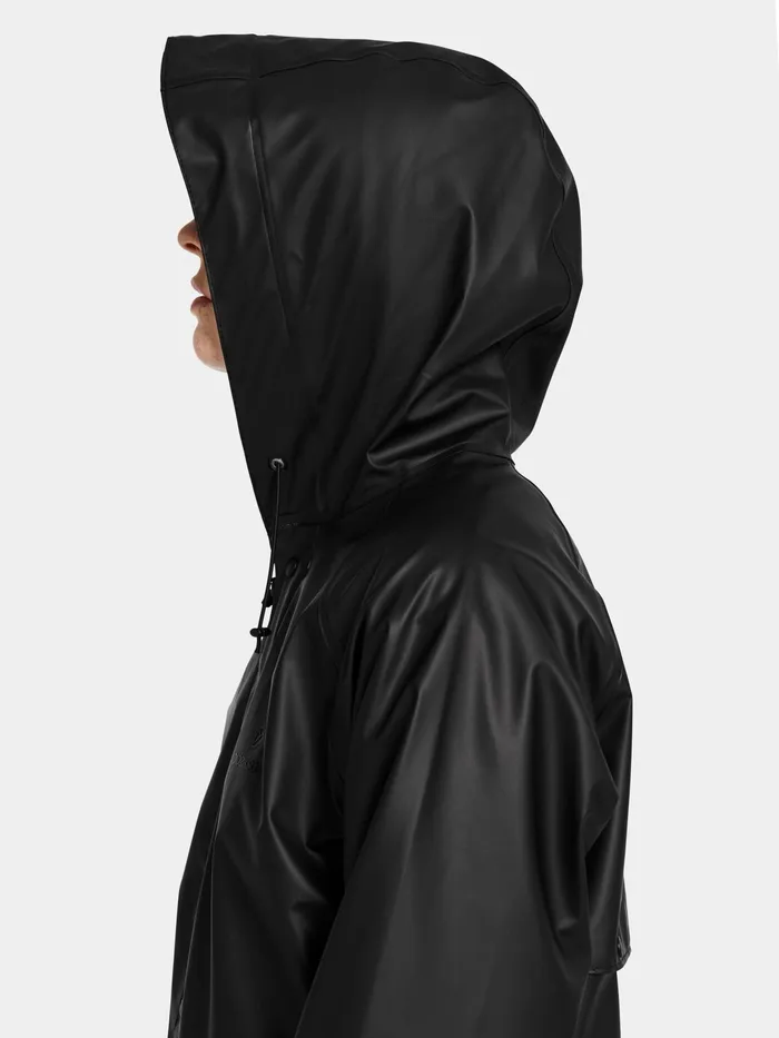WomenMen Avon Unisex Parka Galon Black Didriksons Lightweight Jackets