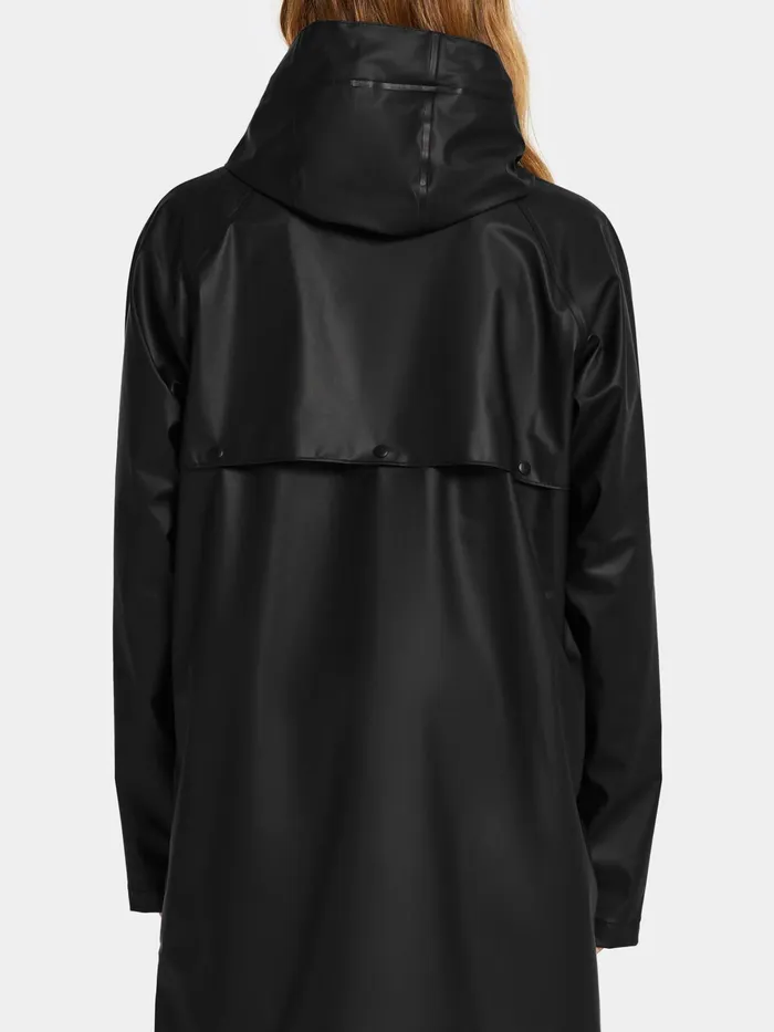 WomenMen Avon Unisex Parka Galon Black Didriksons Lightweight Jackets