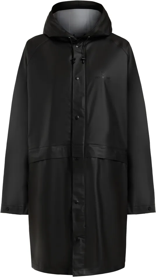 WomenMen Avon Unisex Parka Galon Black Didriksons Lightweight Jackets