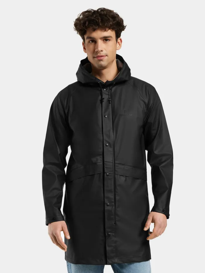 WomenMen Avon Unisex Parka Galon Black Didriksons Lightweight Jackets