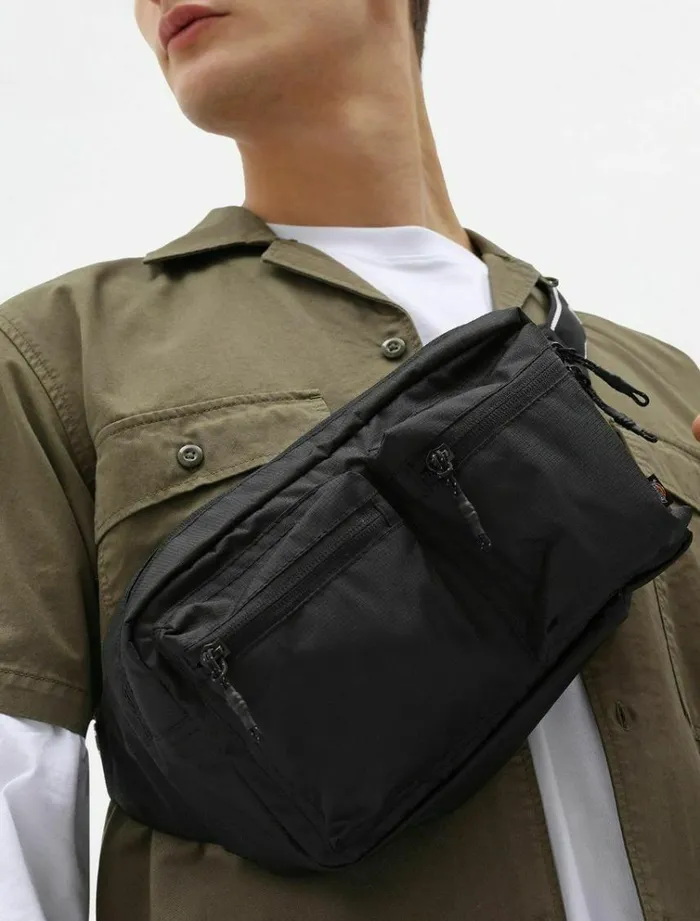 WomenMen Bags and Backpacks Dickies Apple Valley Waist Pack Black