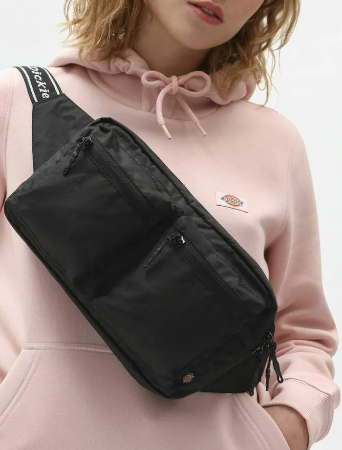 WomenMen Bags and Backpacks Dickies Apple Valley Waist Pack Black