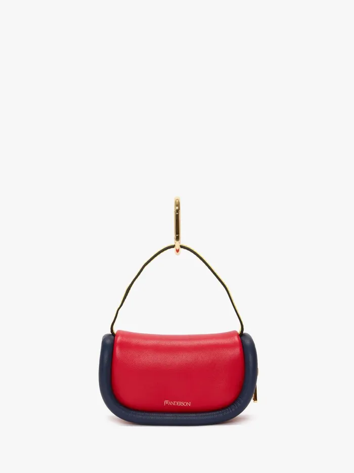 WomenMen Bumper Bag JW Anderson BUMPER7 8211 LEATHER MICRO BAG Rednavy