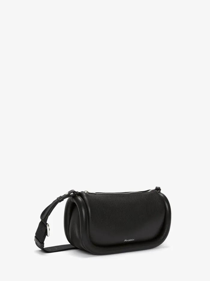 WomenMen Crossbody Bags JW Anderson BUMPER15 8211 LEATHER CROSSBODY BAG WITH ADDITIONAL WEBBING STRAP Black WomenMen Crossbody Bags JW Anderson BUMPER15 8211 LEATHER CROSSBODY BAG WITH ADDITIONAL WEBBING STRAP Black