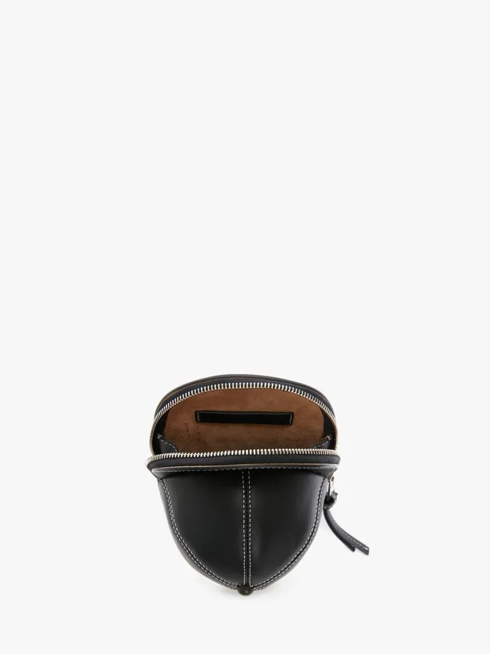 WomenMen Crossbody Bags JW Anderson MEDIUM CAP BAG 8211 LEATHER CROSSBODY BAG Black WomenMen Crossbody Bags JW Anderson MEDIUM CAP BAG 8211 LEATHER CROSSBODY BAG Black