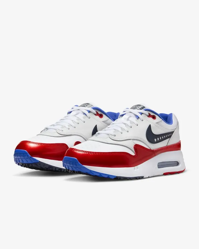 WomenMen Nike All Shoes Air Max 1 03986 OG G NRG Whitechallenge Redphoton Dustobsidian