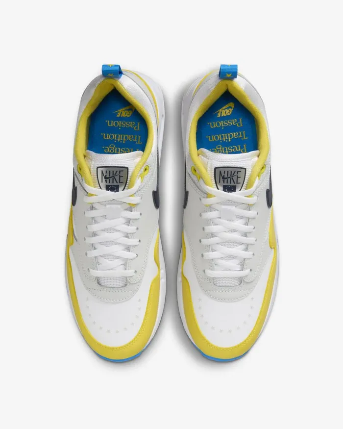 WomenMen Nike All Shoes Air Max 1 03986 OG G NRG Whitetour Yellowphoto Blueobsidian