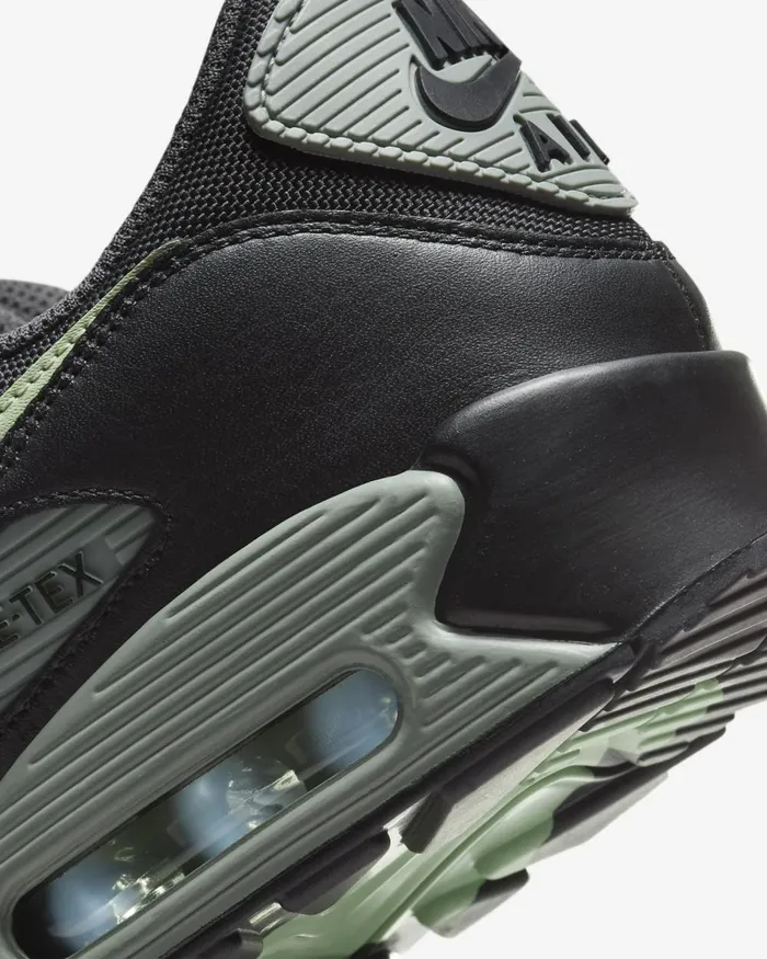 WomenMen Nike All Shoes Air Max 90 GORETEX Blackanthracitemica Greenhoneydew