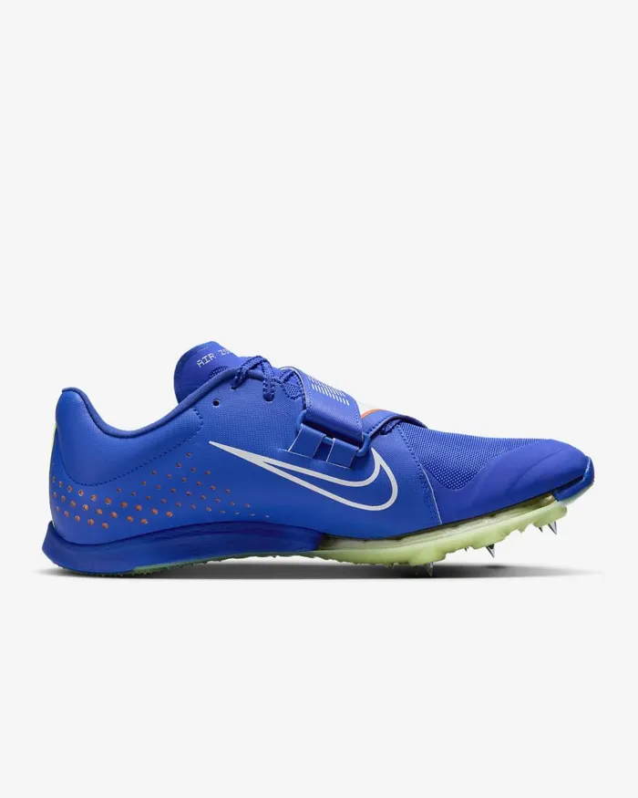 WomenMen Nike All Shoes Air Zoom LJ Elite Racer Bluesafety Orangewhite