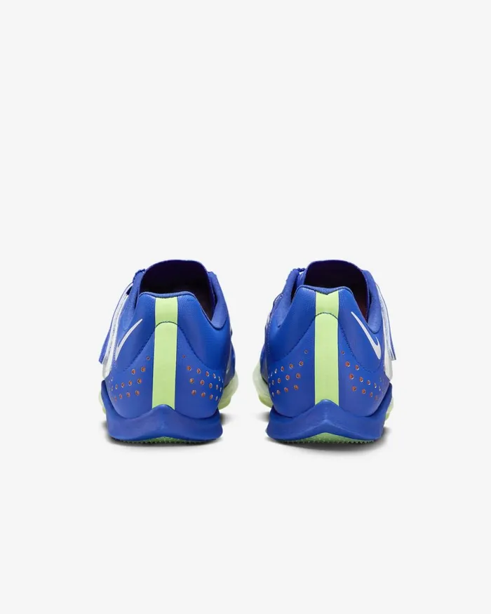 WomenMen Nike All Shoes Air Zoom LJ Elite Racer Bluesafety Orangewhite