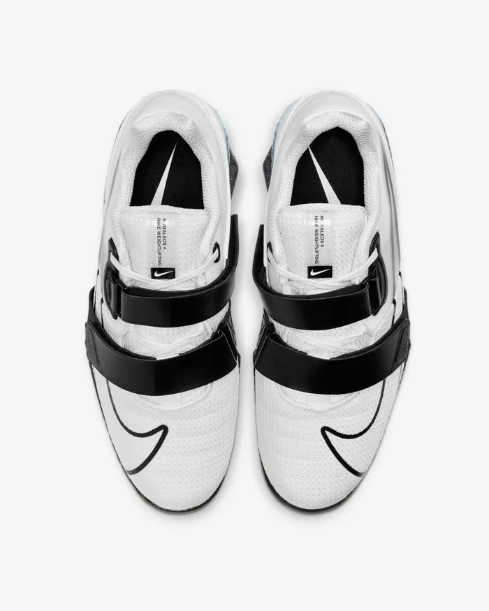WomenMen Nike All Shoes Romaleos 4 Whitewhiteblack