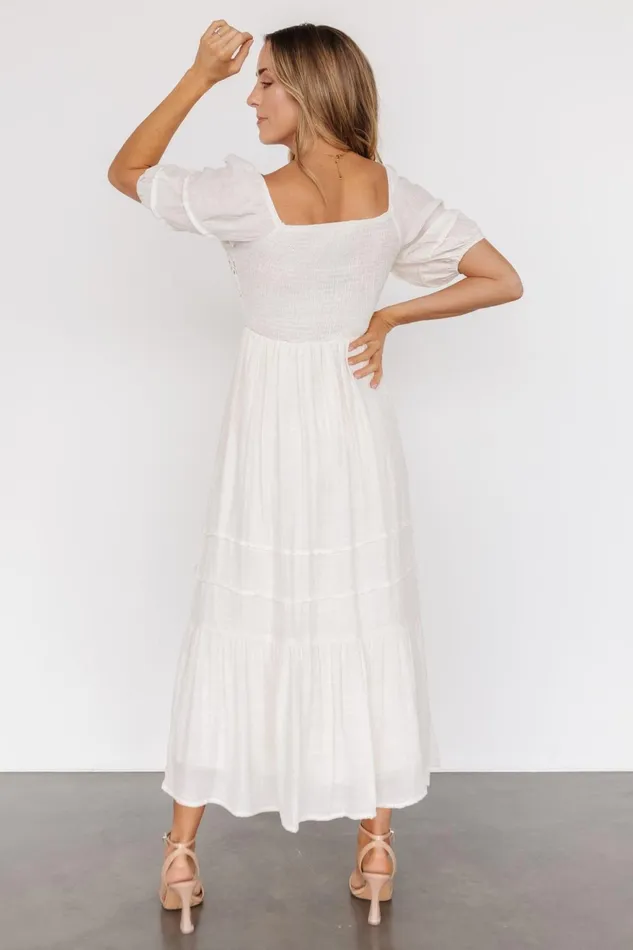 Women Midi Dresses Baltic Born Archer Boho Dress Beige Women Midi Dresses Baltic Born Archer Boho Dress Beige