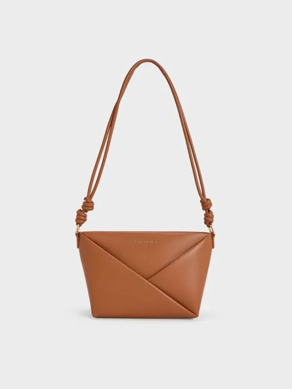 Women Midori Geometric Crossbody Bag 8211 Tan CHARLES and KEITH Crossbody Bags Women Midori Geometric Crossbody Bag 8211 Tan CHARLES and KEITH Crossbody Bags