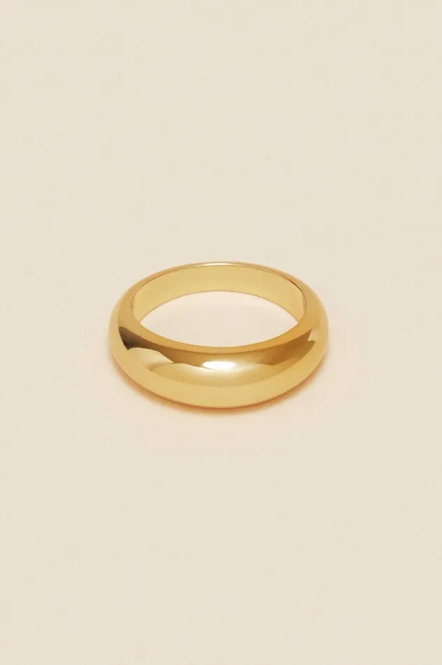 Women NATHAN SINGLE RING Gold Acler Jewellery