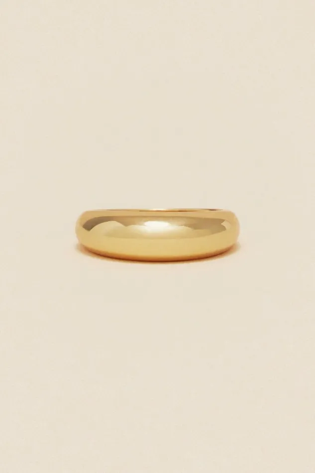 Women NATHAN SINGLE RING Gold Acler Jewellery