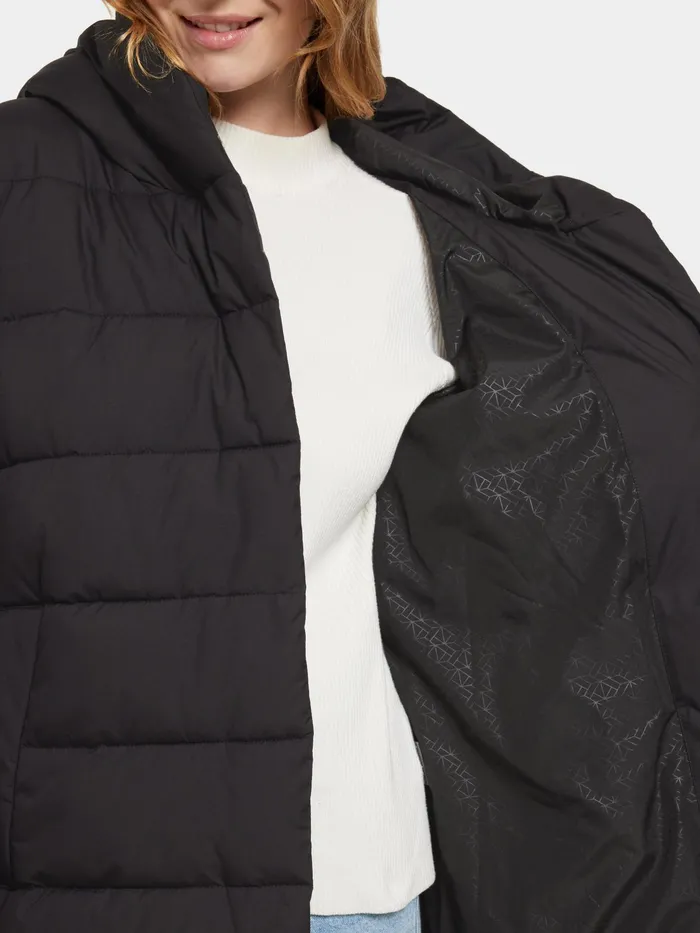 Women Nella Parka Black Didriksons Autumn Jackets
