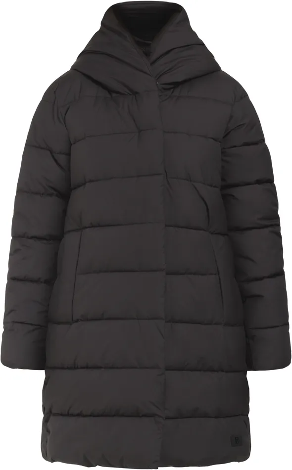 Women Nella Parka Black Didriksons Autumn Jackets
