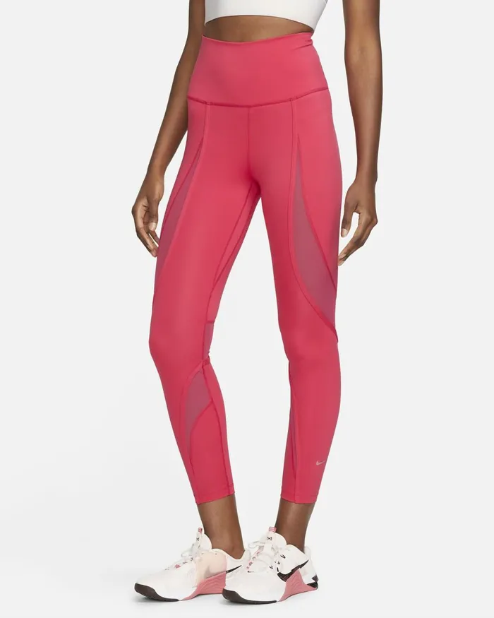 Women Nike All Clothing One Light Fusion Redred Stardust