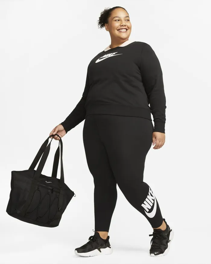 Women Nike All Clothing Sportswear Classics Blackwhite