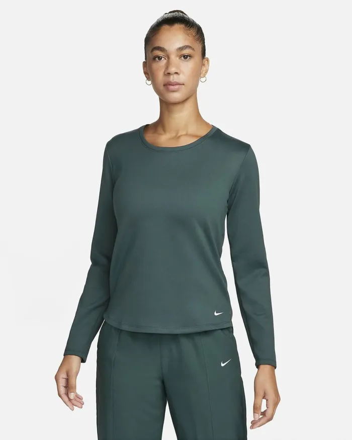 Women Nike All Clothing ThermaFIT One Deep Junglewhite