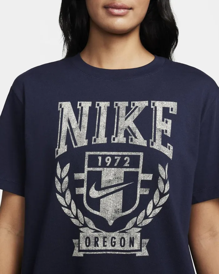 Women Nike Tops And TShirts Sportswear Obsidian