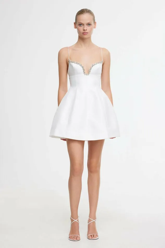 Women OAKWOOD MINI DRESS Ivory Acler Mini Dresses