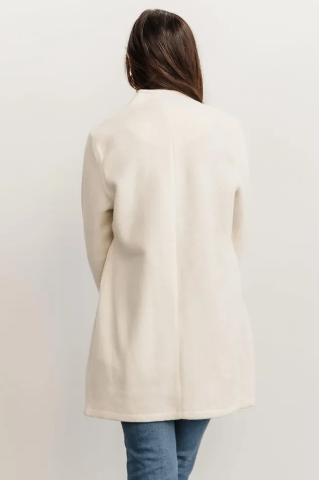 Women Outerwear Baltic Born Knoll Notch Jacket Ivory
