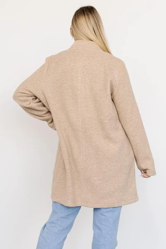 Women Outerwear Baltic Born Knoll Notch Jacket Oatmeal Women Outerwear Baltic Born Knoll Notch Jacket Oatmeal