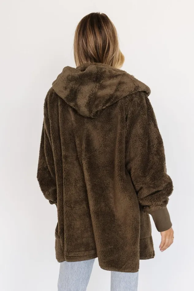 Women Outerwear Baltic Born Melrose Teddy Jacket Olive Women Outerwear Baltic Born Melrose Teddy Jacket Olive