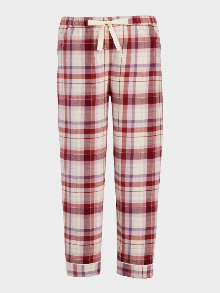 Women PA Plus Cream Check Pj Pant Multi Peter Alexander Pants